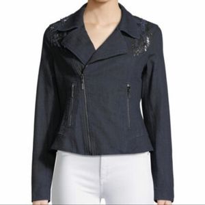 NWT Elie Tahari Embelished Mae Jacket, S, M